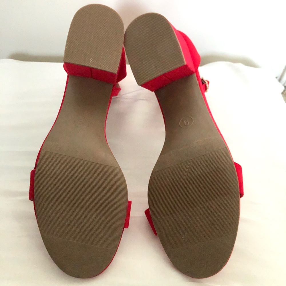 Merona Red Sandals - Picture 4 of 5
